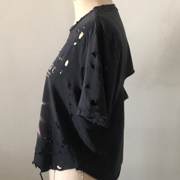 Distressed Tee Sz M - Picture 4 of 7